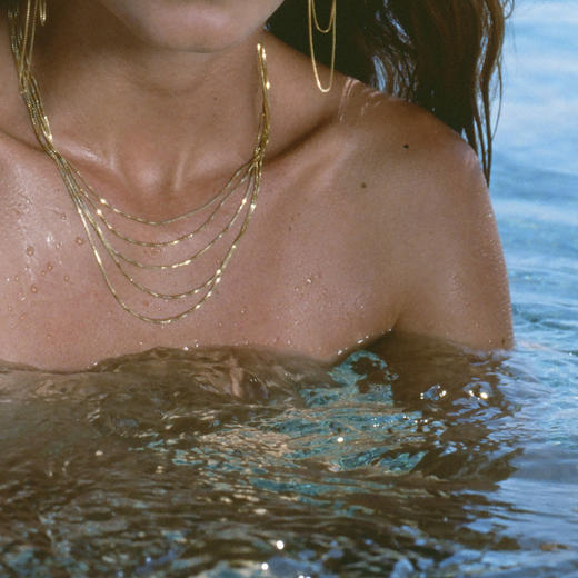 订购7周到｜Maggoosh-Currents-多层 项链［希腊设计师］ 商品图0