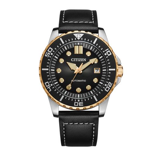 西铁城(CITIZEN)机械表男不锈钢间玫瑰金色款NJ0176-10E 商品图3