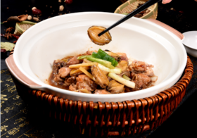 鲍鱼仔焖走地鸡(份)