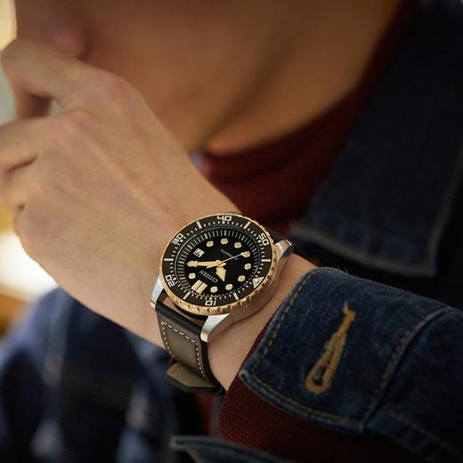 西铁城(CITIZEN)机械表男不锈钢间玫瑰金色款NJ0176-10E 商品图1