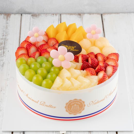 牛奶奶油蛋糕 哈密瓜葡萄草莓 新鲜水果蛋糕 牛奶奶油蛋糕 08 商品图0