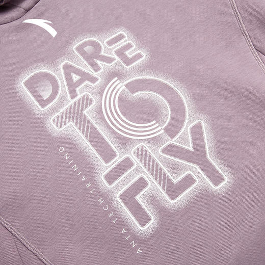 安踏连帽卫衣女2022春季新款休闲运动上衣162217706-1/3/4 商品图5