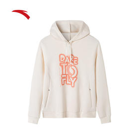 安踏连帽卫衣女2022春季新款休闲运动上衣162217706-1/3/4