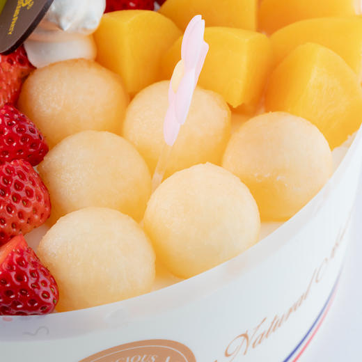 牛奶奶油蛋糕 哈密瓜葡萄草莓 新鲜水果蛋糕 牛奶奶油蛋糕 08 商品图4