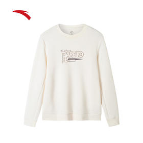 安踏圆领卫衣2022年春季新款运动服套头上衣162217704-1/3