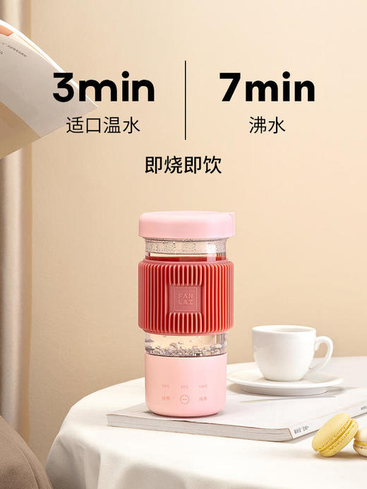 饭来养生杯便携式热水杯保温迷你小型旅行炖煮 商品图2