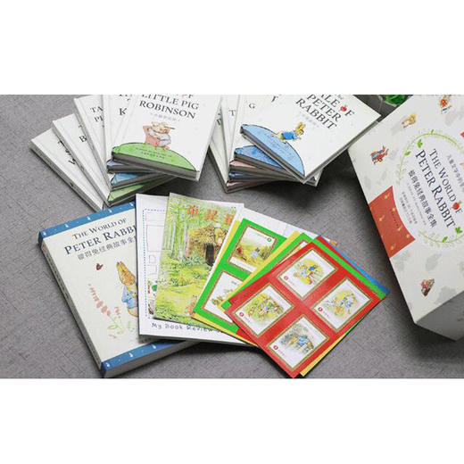 彼得兔经典故事全集中英文礼盒装11册精装三四五年级儿童文学11-14岁小学初中生课外书籍赠笔记本桌游童立方正版英文国外经典畅销 商品图2
