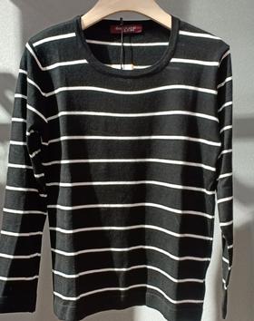 美多姿基础条纹打底衫