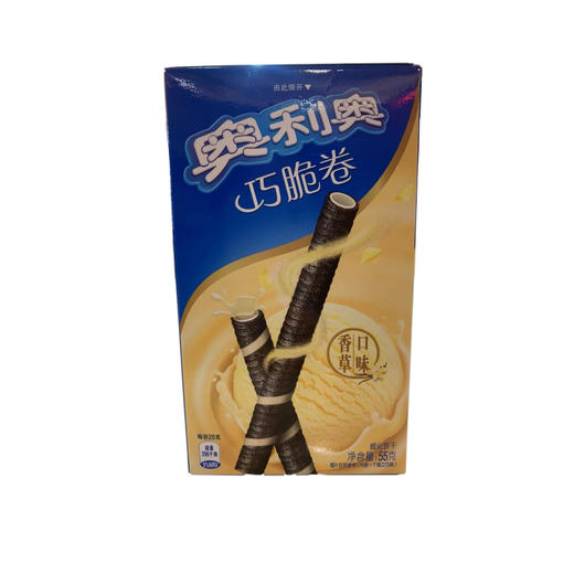 奧利奧香草巧脆卷55g 商品图0