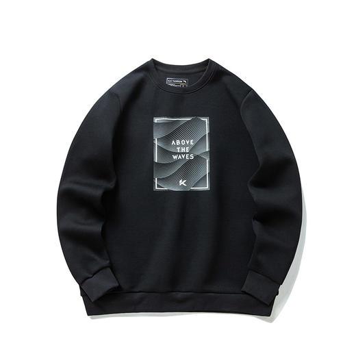 安踏KT系列套头卫衣2022年春季新款休闲宽松针织衫长袖152211717-1/3 商品图5