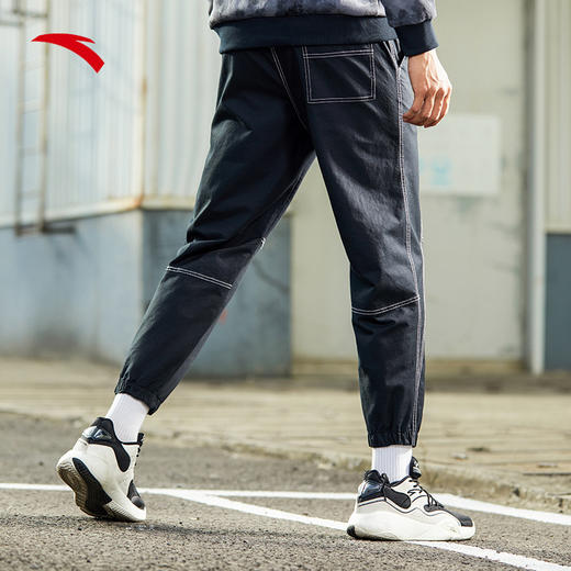 安踏要疯系列2022春男子运动裤Z势狂响印花裤子152211518-1 商品图1