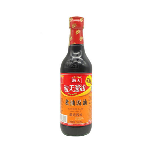 【GYZYD】海天老抽豉油500mL/瓶 商品图0