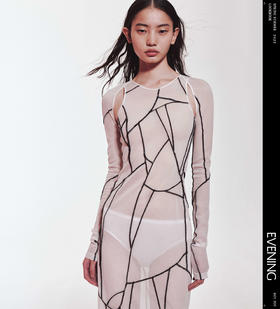 立体拼接镂空连衣裙——EVENING2022春夏 新品上市