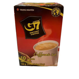 G7三合一速溶咖啡160g（10小袋*16g）/盒