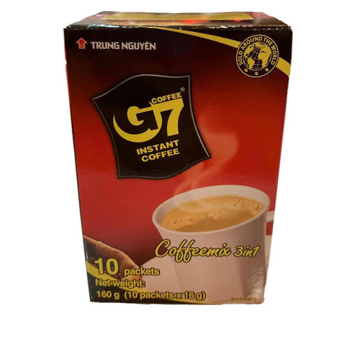 G7三合一速溶咖啡160g（10小袋*16g）/盒 商品图0