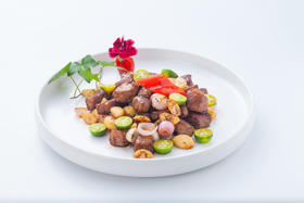 椒香牛仔粒(份)