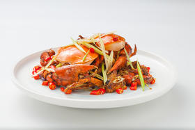 砂锅焗海蟹(份)