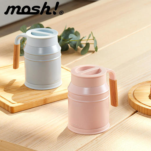 日本mosh！牛奶马克咖啡杯-400ml 商品图2
