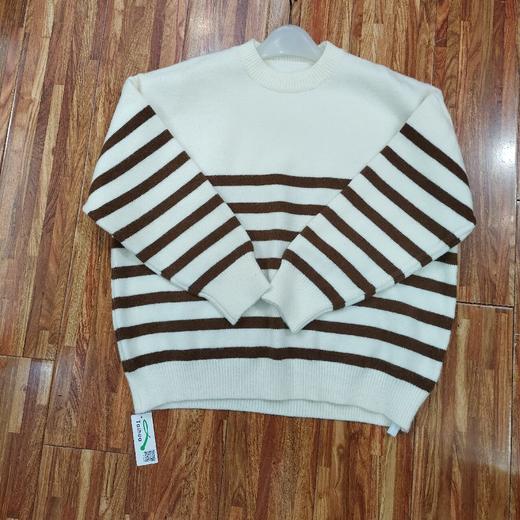 女间条毛衣 商品图0