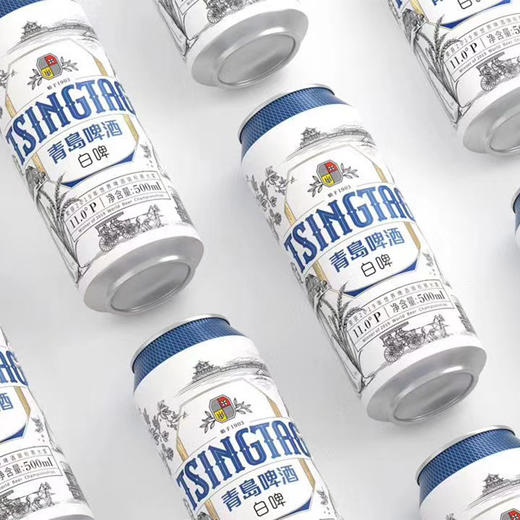 青岛啤酒白啤 500ml*12听 我的生活美学 商品图2