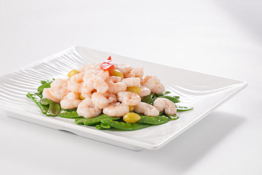 清炒虾仁鸡头米(份) 商品图0