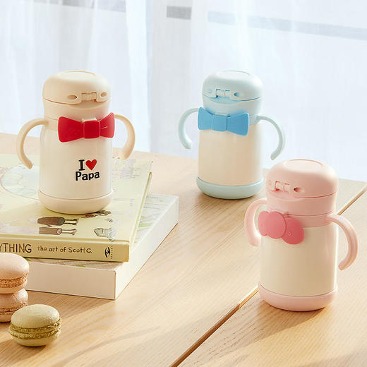 日本mosh! 便携婴儿不锈钢真空保温瓶280ml 商品图5