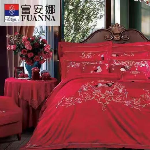 【春上新】10楼 富安娜 婚庆八件套—百子迎婚【230*229cm】吊牌价5999元 活动价2999元 商品图0