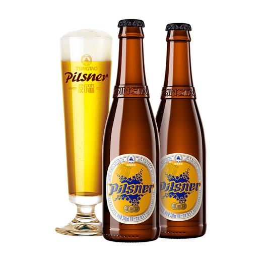 青岛啤酒 皮尔森330ml*24瓶/箱 商品图1