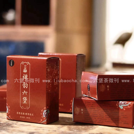 六堡聚 2013年 禅韵六堡茶（100g/盒）六堡聚私房茶 商品图3