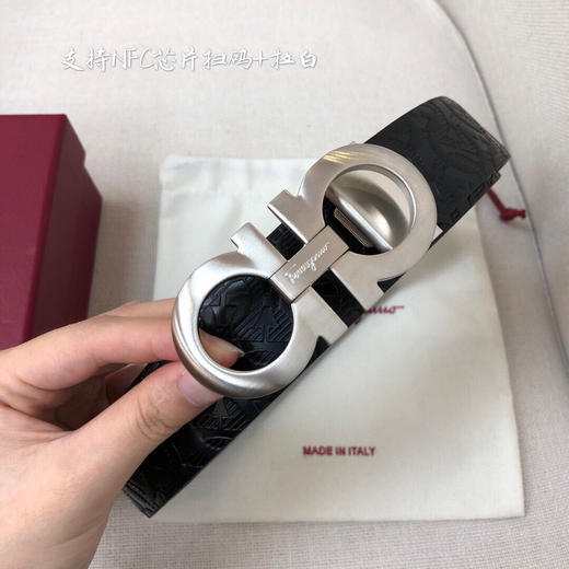 春季特惠💰330 菲拉格慕 带身宽3.5cm 高级定制款男士腰带 商品图2