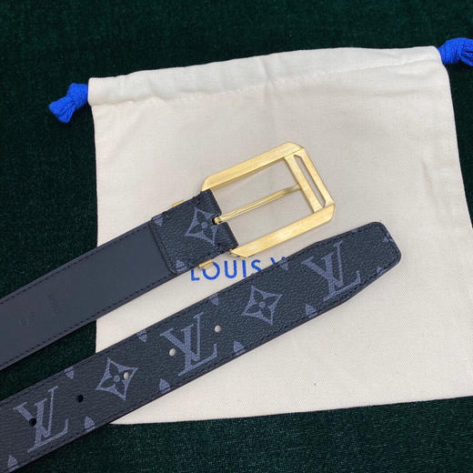 春季特惠💰320 LV男士腰带 男士经典休闲腰带 带身宽度3.5cm 商品图5