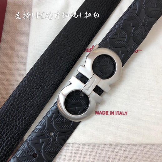 春季特惠💰330 菲拉格慕 带身宽3.5cm 高级定制款男士腰带 商品图5