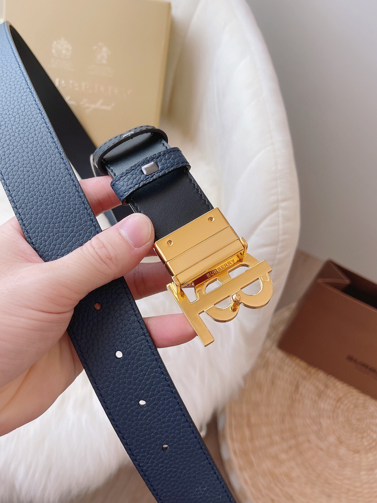 春季特惠90330 burberry 巴宝莉 高品质 原厂togo牛皮