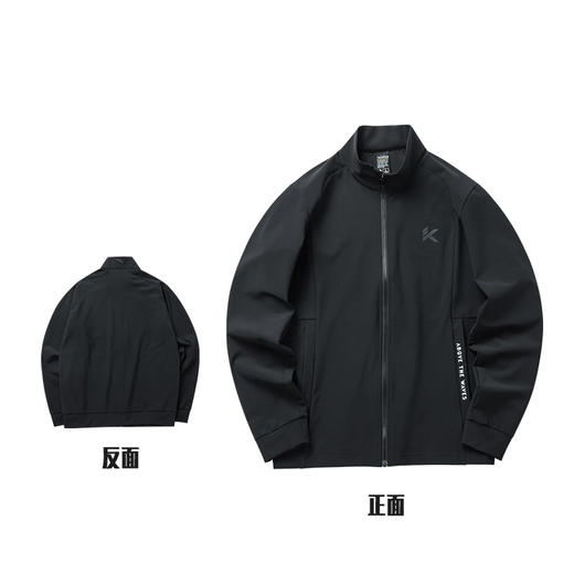 安踏运动外套男士2022春季新款KT运动篮球防风立领上衣152211712-3 商品图0
