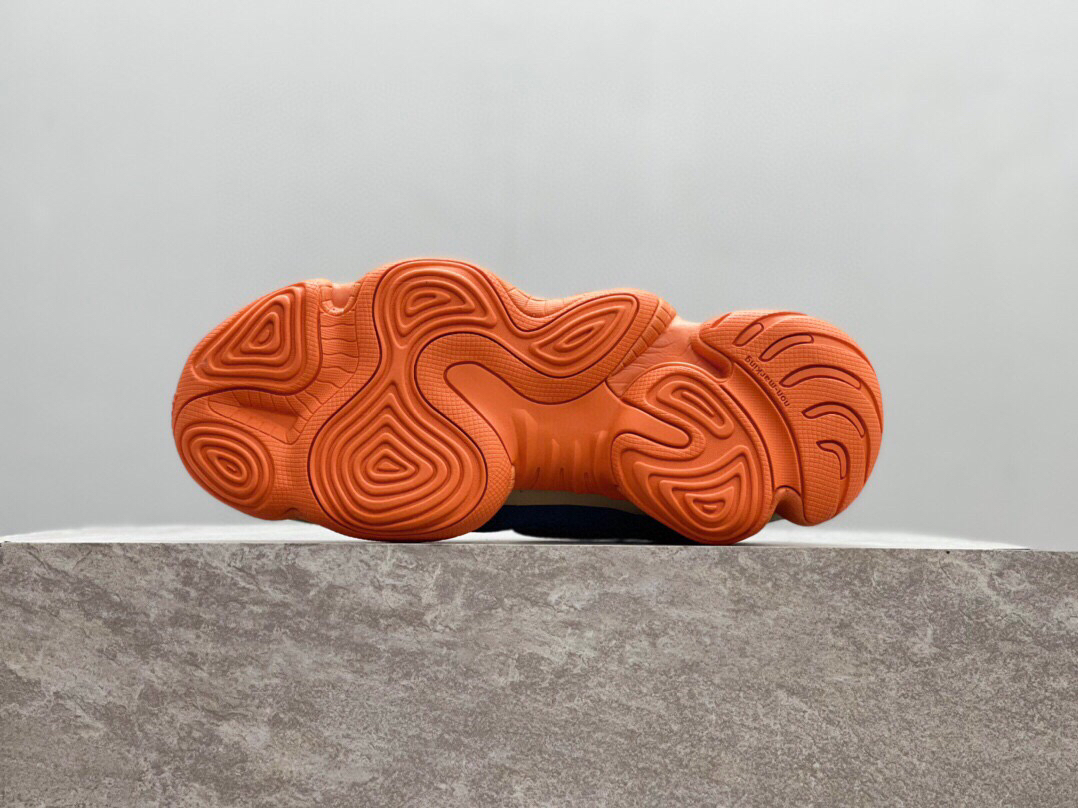 春季特惠90570 纯原出品 # yeezy椰子 desert rat 500 "enflame" 蓝