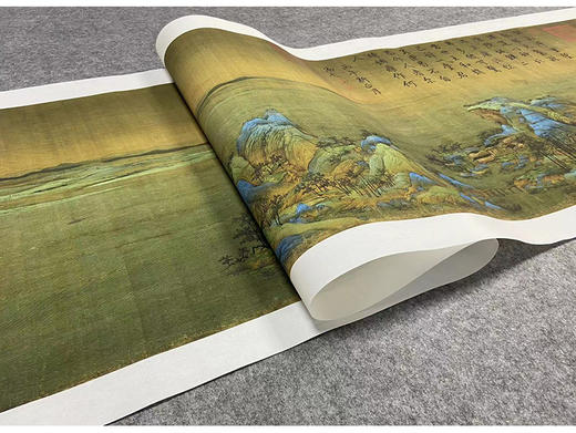 王希孟《千里江山图》1：1宣纸画芯原大尺寸复制品51*1274厘米 商品图1