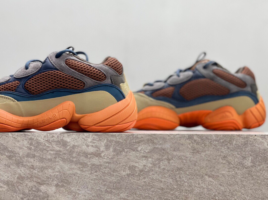 春季特惠90570 纯原出品 # yeezy椰子 desert rat 500 "enflame" 蓝