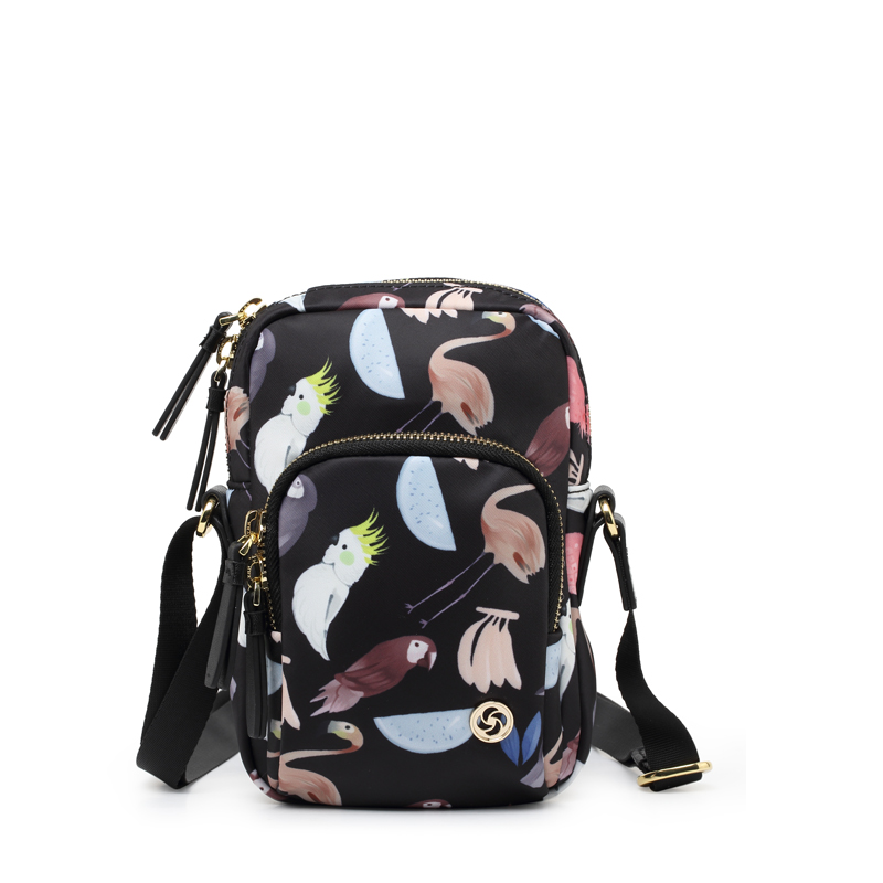 新秀丽女士印花背包斜挎包 TW7