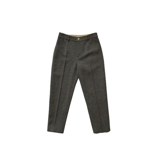 BanL/BLV667C五色千鸟格粗花羊毛呢裤子 商品图0