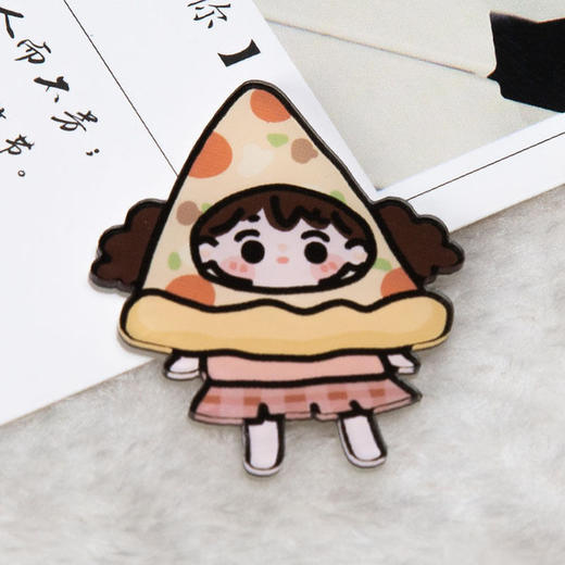 「整套13款！开启搭配小秘密」零食胸针学生可爱卡通书包挂饰衣服配饰时尚饰品网红小饰品情侣ins挂件 商品图7