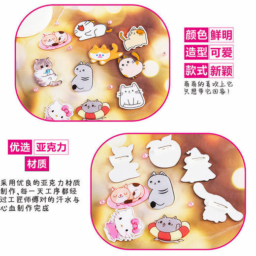 「整套13款！虎虎生威」虎年胸针 学生可爱卡通书包挂饰衣服配饰时尚饰品小饰品情侣ins挂件 商品图3