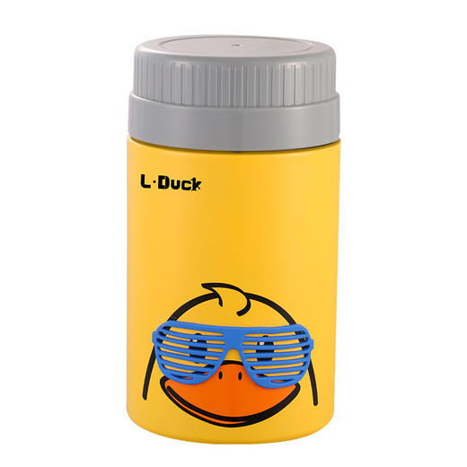 【48小时现货】小黄鸭焖烧杯便携小型学生上班族焖烧壶304不锈钢保温饭盒焖烧罐 商品图4