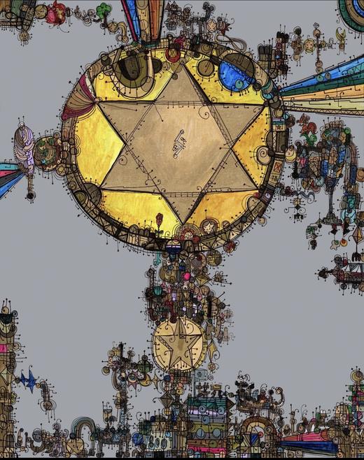 《六芒星法印》大号 商品图0