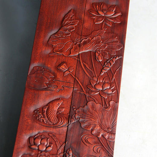 爱莲说°非洲酸枝木镇纸 商品图2