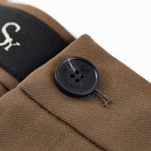 水云间2022新款春季宽松直筒廓形休闲裤短裤12210386 商品图2