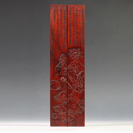 爱莲说°非洲酸枝木镇纸 商品图0