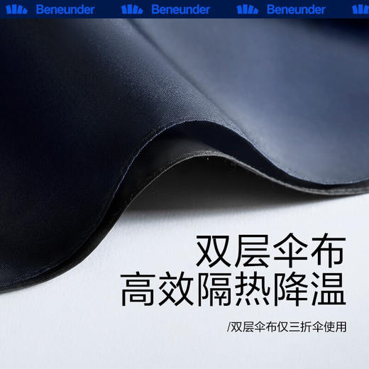 蕉下 太阳伞防紫外线雨伞防晒伞折叠晴雨伞遮阳伞三折伞花朵拉系列49.5cm*8骨 悦舞 商品图5