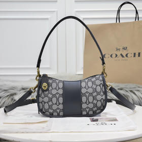 春季特惠💰480 蔻驰coach经典提花织物SWINGER 07210蔻驰复古摩登包