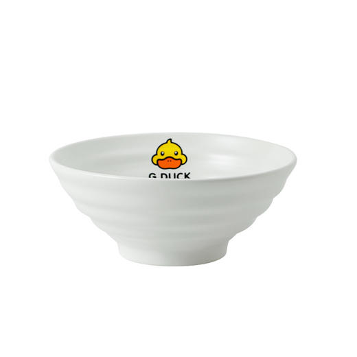 G.DUCK小黄鸭8寸拉面碗礼品碗碟套装喇叭碗礼盒套装斗笠泡面碗SC 商品图4