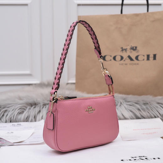 春季特惠💰460 蔻驰coach 编织麻将包c4233 商品图1